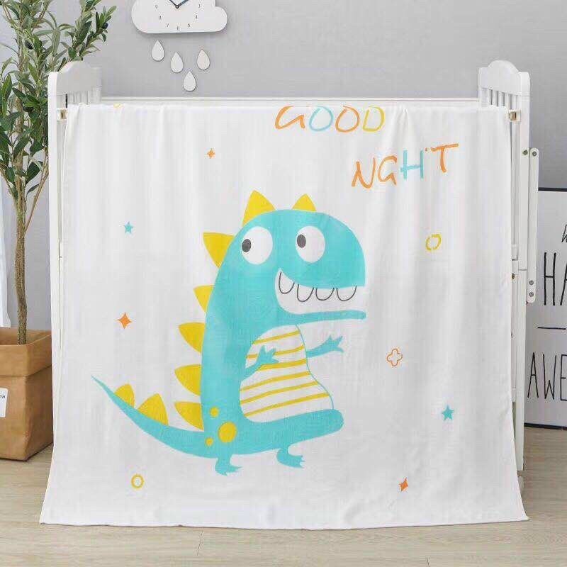 ⚡️CHĂN LỤA - Chăn Lụa Cotton Aden Siêu Mềm Mát (KT: 1m1x1m1)⚡️