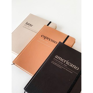 Sổ tay A5 Crabit ruột Dotted - Coffeeholic