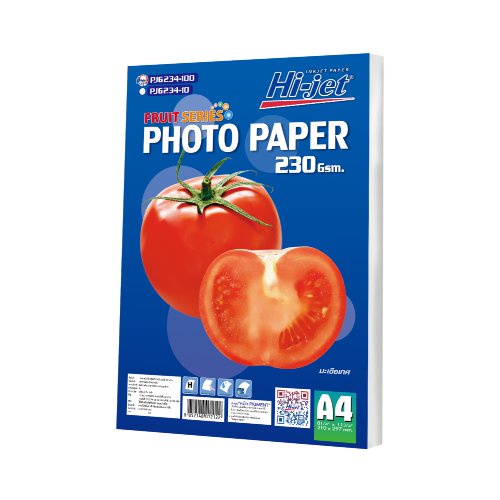Hi-jet Photo Paper Oily Skin Inkjet Fruit Series Glossy 230 Gram A4 100 tờ