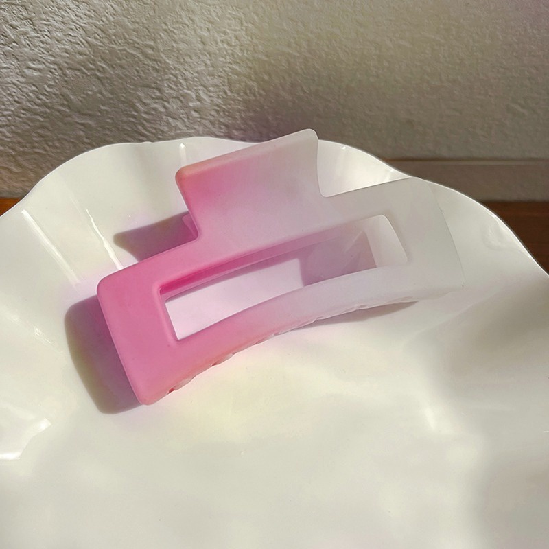 Kẹp Tóc Màu Hồng Gradient Thời Trang 2022 Dành Cho Nữ dreamdiary