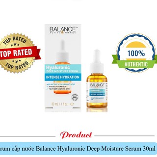 Serum cấp nước dưỡng ẩm Balance Hyaluronic Deep Moisture Serum 30ml