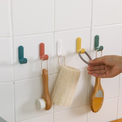 Set 6 Móc Treo Đồ Dán Tường Không Để Lại Dấu Vết Cho Nhà Bếp