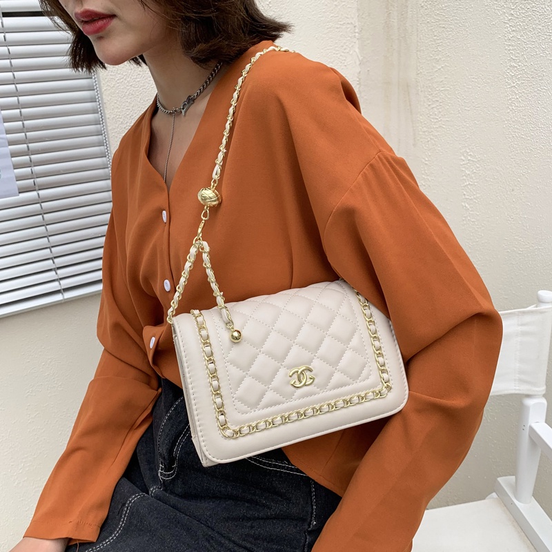 Túi Xách Nữ Túi Da Đeo Chéo Màu Đen Phong Cách Hàn Quốc Thời Trang Cho Nữ-76