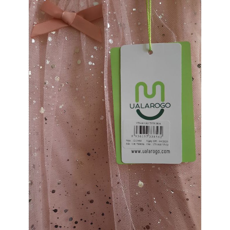 Váy kim sa Bé gái