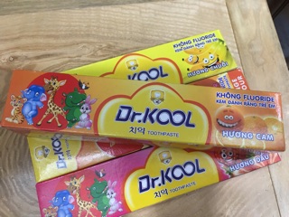 Kem đánh răng Dr.Kool Kids 75g