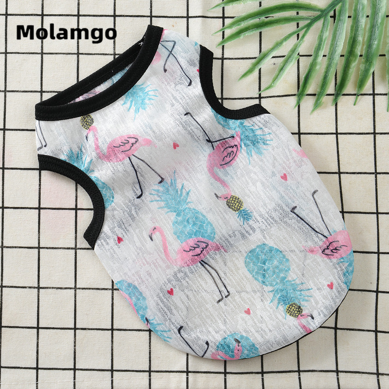 Áo thun cho thú cưng chất liệu nhẹ thoáng khí thời trang mùa hè