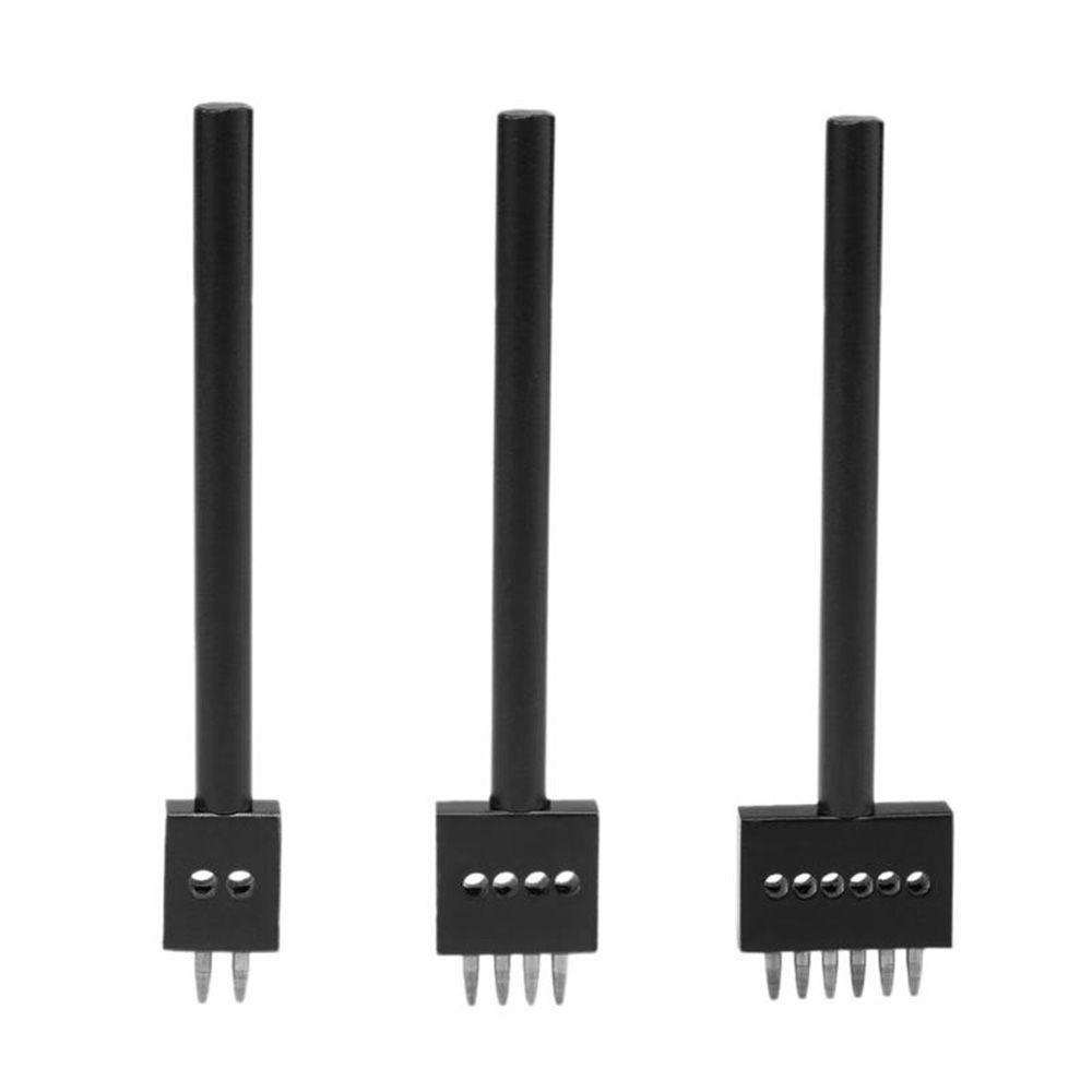 YIYU Dụng cụ đục lỗ khâu 2/4/6 lỗ da khoan cắt tròn