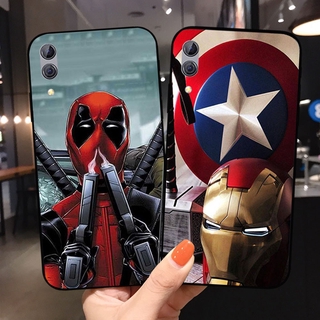 Ốp điện thoại silicone họa tiết Marvel Super Hero cho Xiaomi Black Shark 2 Blackshark 2 Pro