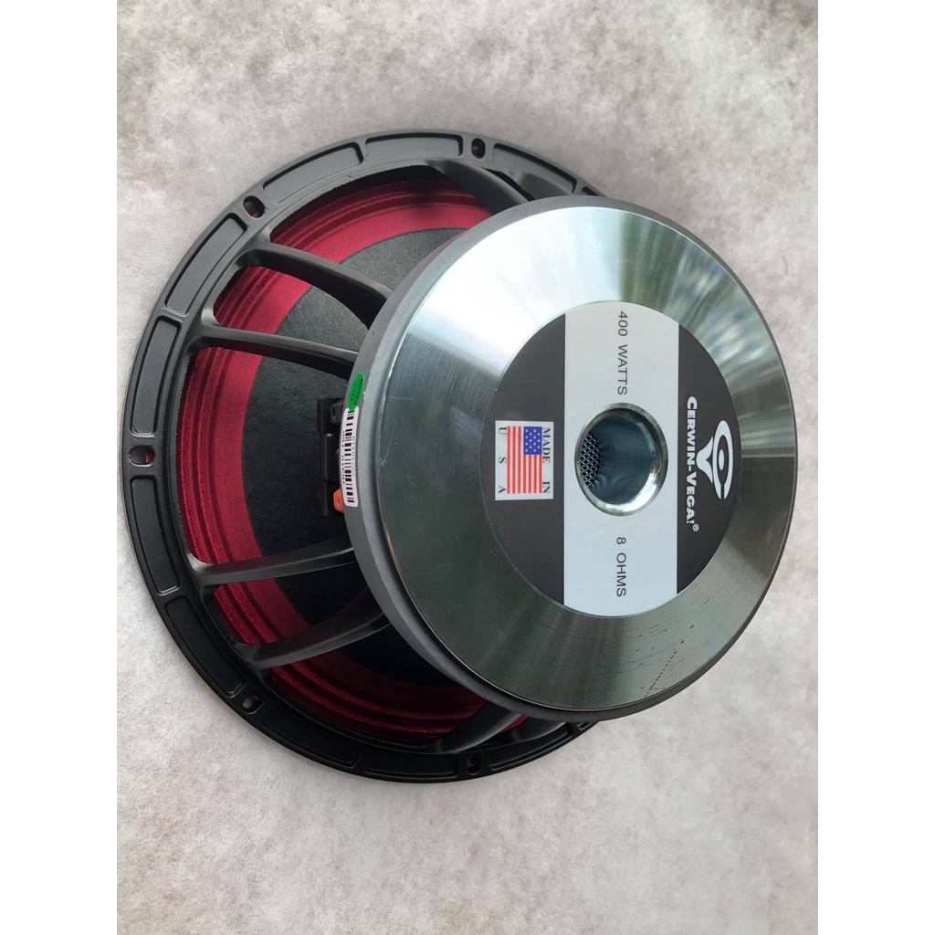 1 CỦ LOA BASS 30 CERWIN - VEGA GÂN ĐỎ NHẬP KHẨU/ GIÁ 1 CHIẾC