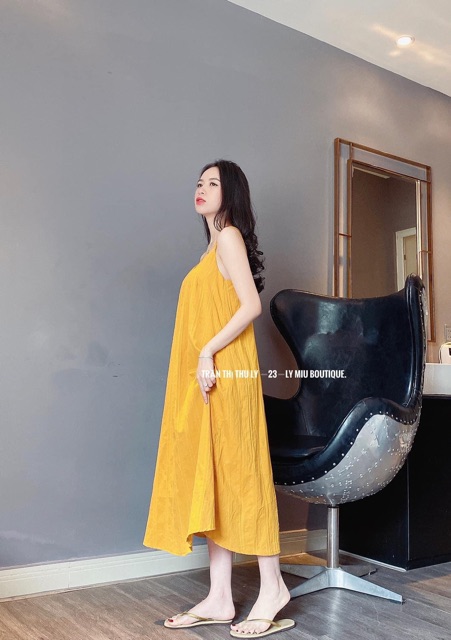 Đầm maxi đũi dáng suông loại 1 có khoá (ảnh thật) | BigBuy360 - bigbuy360.vn