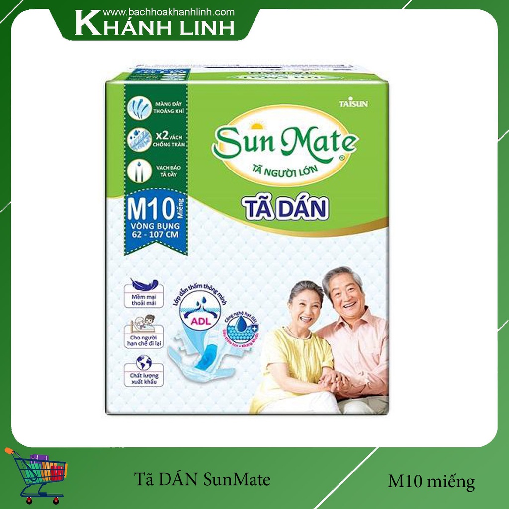 Tã dán Người già Sunmate M10