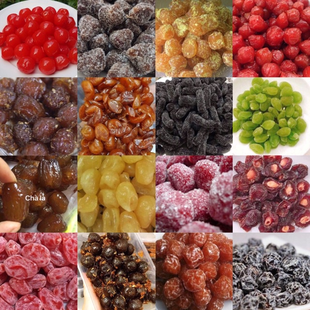 Xí muội mix 3 vị đỏ, xanh, vàng- thơm ngon