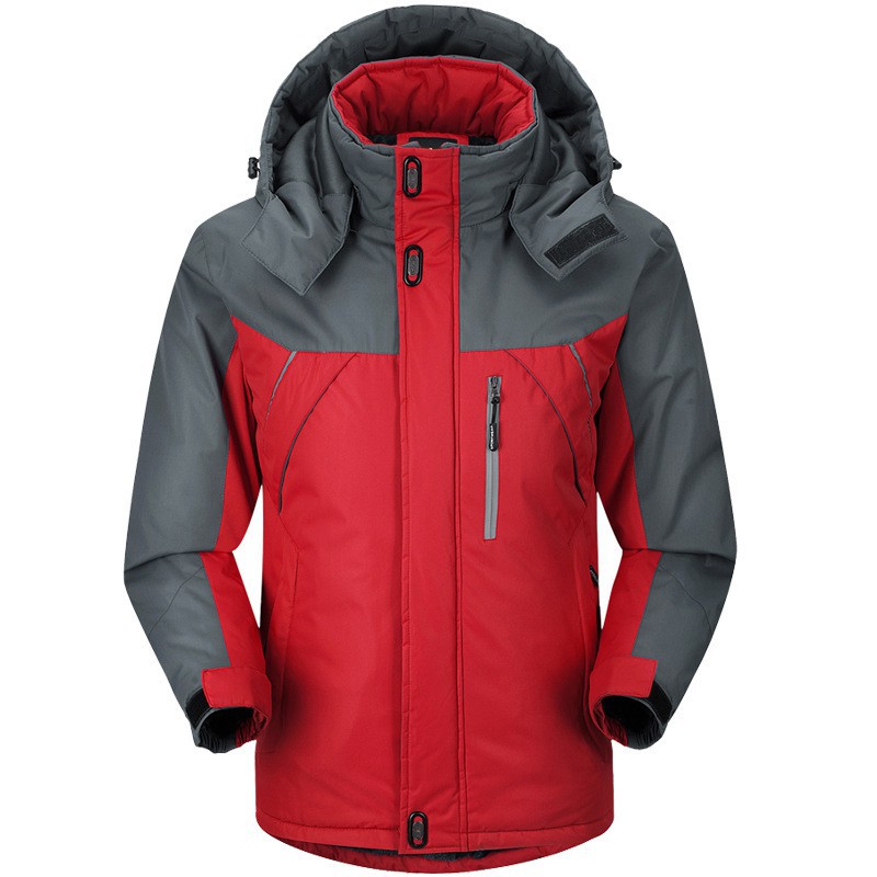 Áo khoác nam giữ ấm có thể chống nước, chống gió 3 lớp lót lông kiểu dáng tnf, the north face