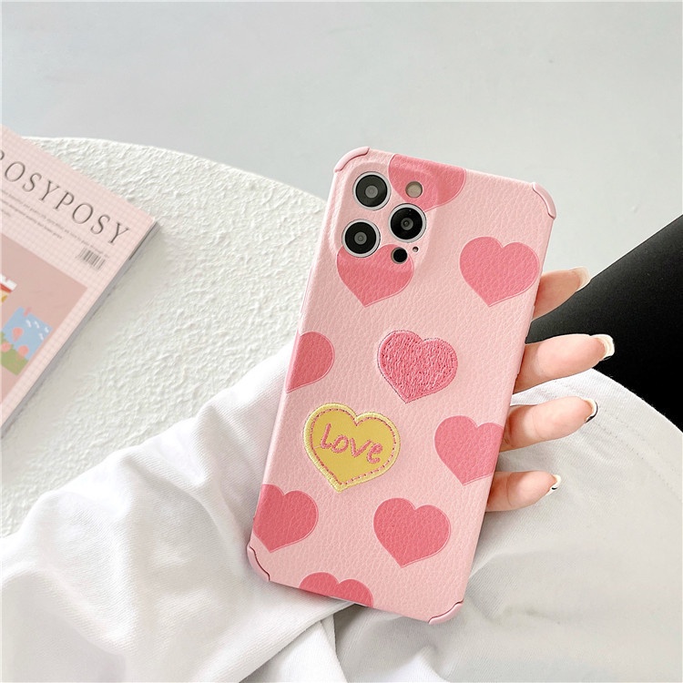 Ốp điện thoại idery pattern cho iPhone 12 12 Pro Max 7 8 Plus Se X Xs Xr 11 11 Pro Max Soft phone case with embro