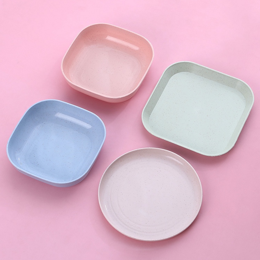 [FREE SHIP] [COMBO] đĩa dừa xinh xắn, chịu nhiệt tốt, dễ dàng vệ sinh, có thể tái chế, không độc hại