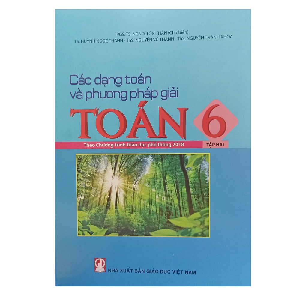 Sách - Các dạng toán và phương pháp giải Toán 6 tập 2