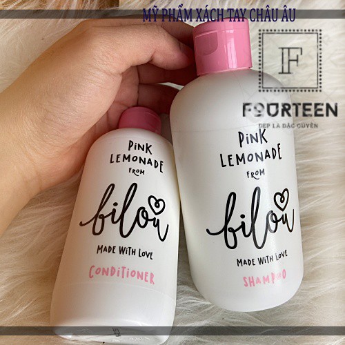 BỘ SẢN PHẨM CHĂM SÓC TÓC PINK LEMONADE FORM BILOU (BILL ĐỨC)