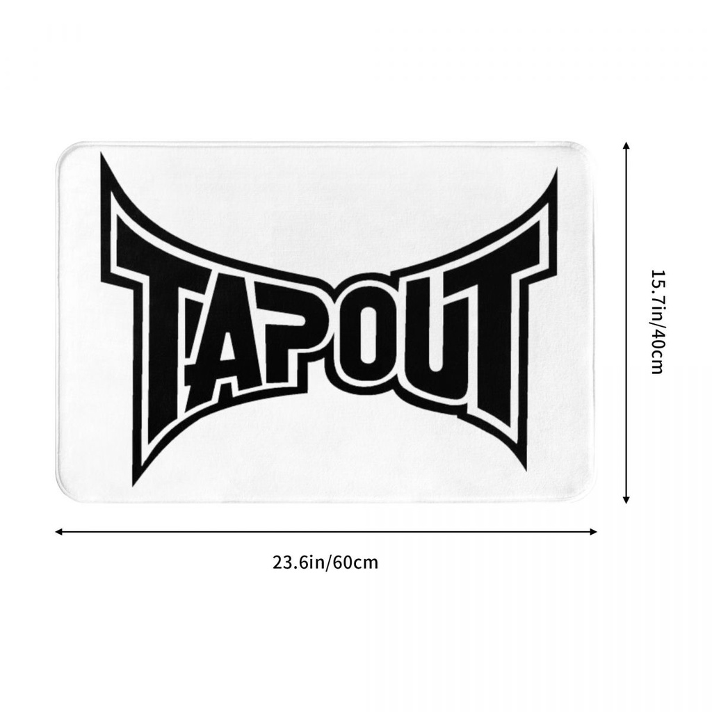 Tapout Phòng Tắm Flannel Sàn Nhà Vệ Sinh Chống Trơn Trượt Chân Thảm Bàn Cà Phê Cửa Thảm Trải Sàn Hấp