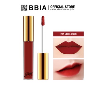 Son Kem Lì Bbia Last Velvet Lip Tint Version 3 - 14 Chill Boss (Màu Đỏ Lạnh) 5g - Bbia Official Store
