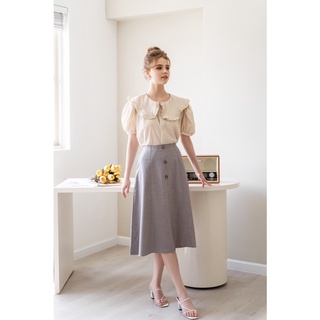 Lily shirt + Caro skirt