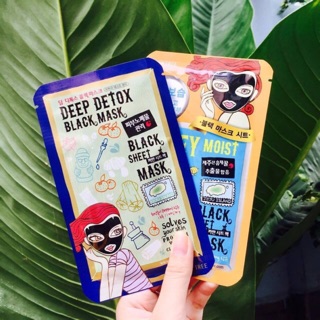 Mặt nạ giấy Dewytree Black Mask Honey Moist