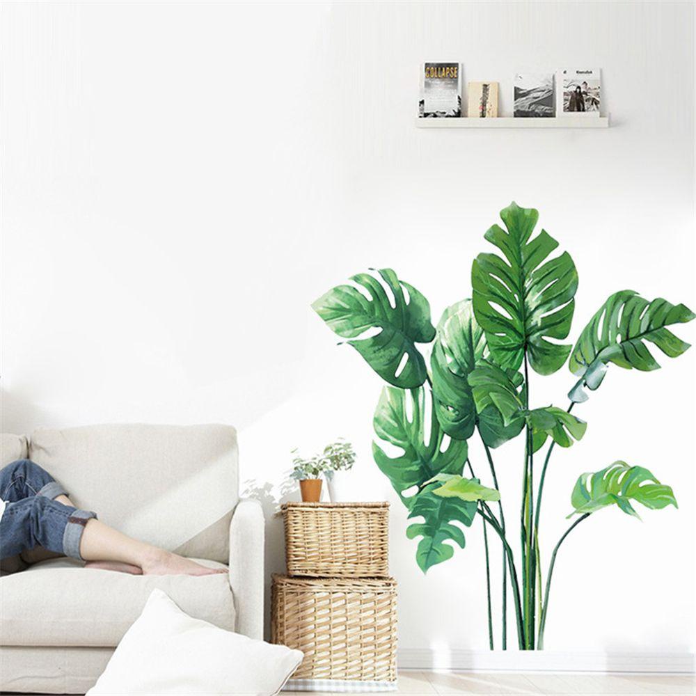 Miếng Dán Tường Hình Cây Cỏ Trang Trí Nhà Cửa