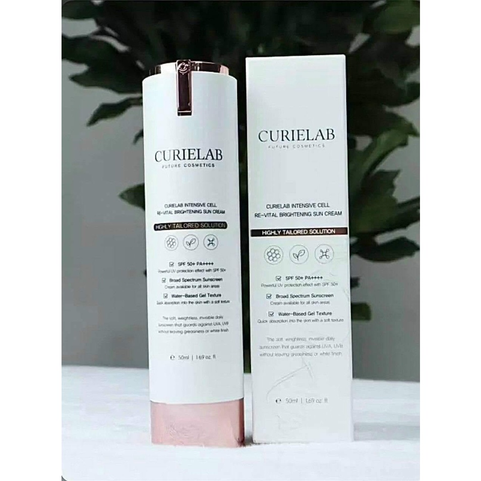 [MẪU MỚI] Kem chống nắng tế bào gốc Curielab cho da nhạy cảm nhất SPF 50