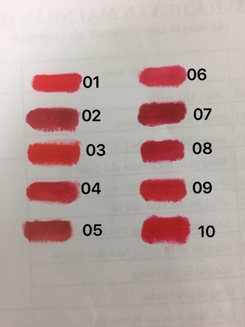 Son siêu lì beau shop hàn quốc.