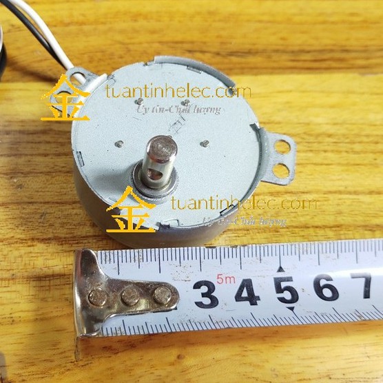 Nhông xoay điện,mô tơ chậm cho quạt treo tường, quạt đứng, hào quang 220Vac #phụ tùng quạt