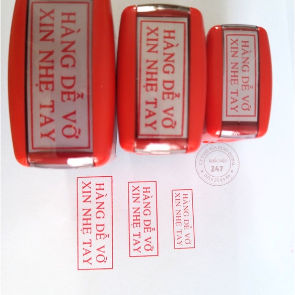 CON DẤU: HÀNG DỄ VỠ- XIN NHẸ TAY. Shyni S842, S843, S844