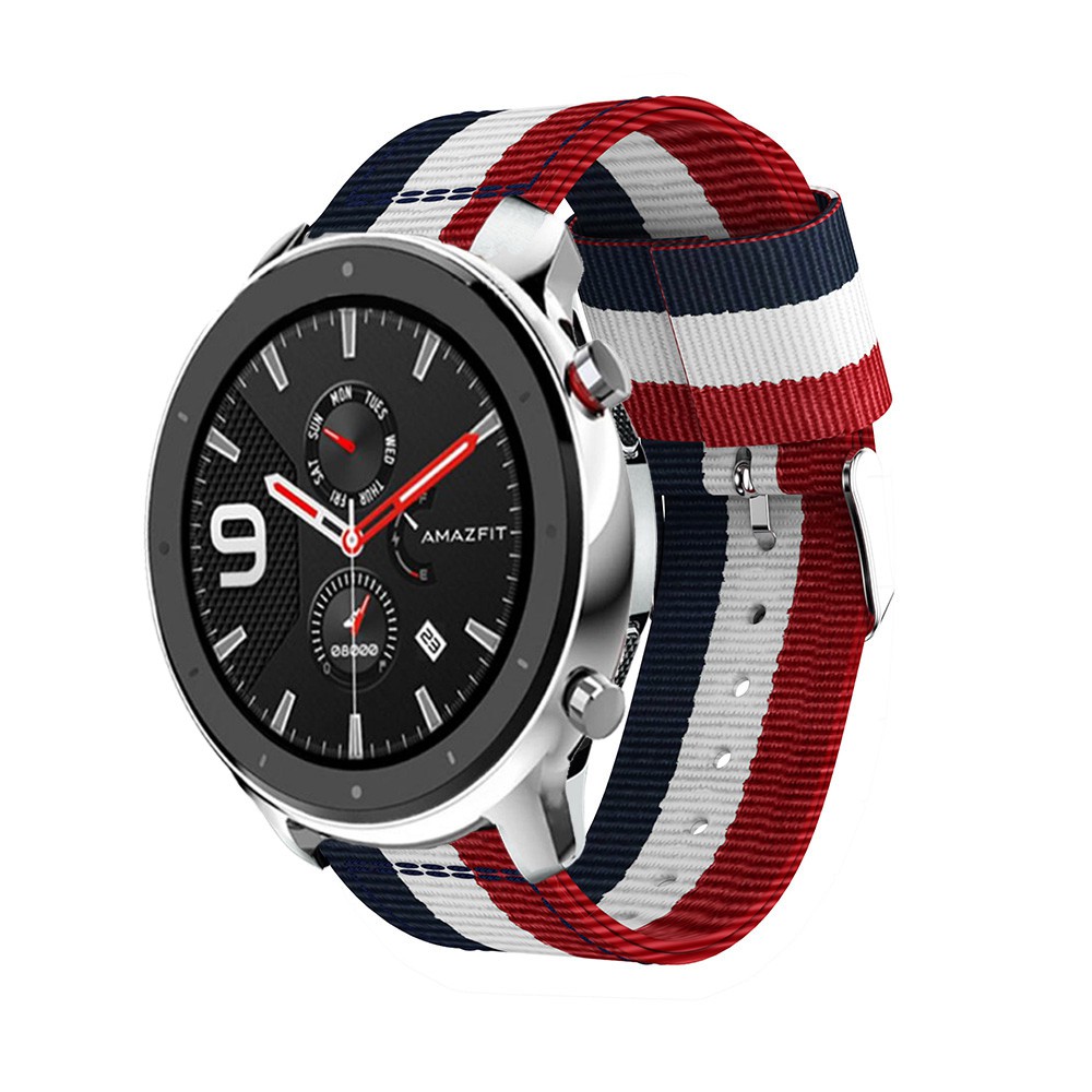 Dây đeo bằng nylon 22mm cho đồng hồ Xiaomi Huami Amazfit GTR 47mm/Galaxy Watch 46mm/Samsung Gear S3