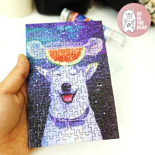 Tranh ghép hình 150 miếng kèm khung quà tặng xếp hình puzzle siêu độc đáo 15x10cm - Chính hãng Toy Town