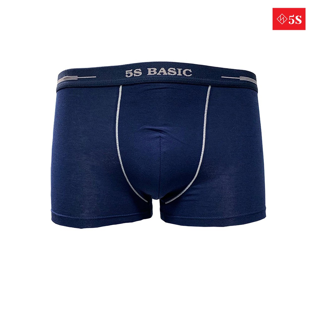 Combo 3 Quần Sịp Nam Boxer 5S, Cạp To, Chất Cotton Cao Cấp, Thấm Hút, Co Giãn, Kháng Khuẩn  Tốt (5BX020-05SD).