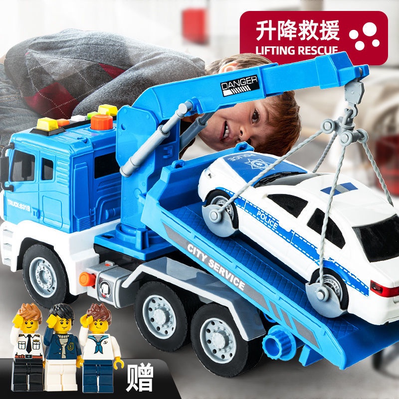 Đồ Chơi Xe Cần Cẩu Cỡ Lớn Độc Đáo Cho Bé Trai