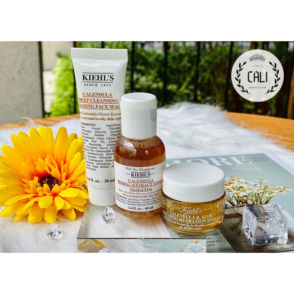 SET DƯỠNG DA 💖 FREESHIP 💋 Set dưỡng da hoa cúc Kiehls chính hãng [ Minisize ] | BigBuy360 - bigbuy360.vn