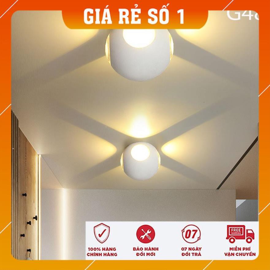 Giá Rẻ Số 1 Đèn trang trí hắt tường 4 chiều - 12w chống nước G48