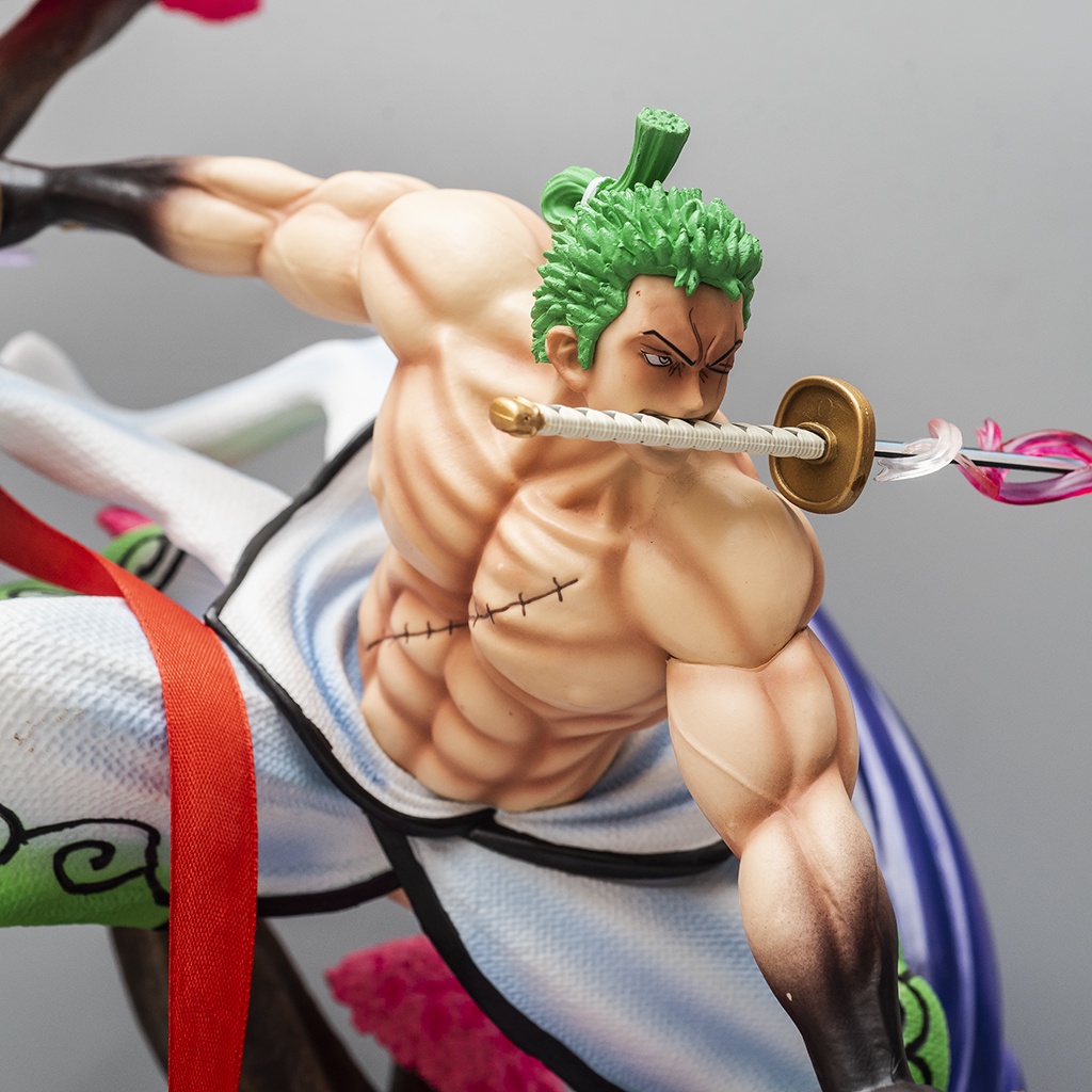 Mô hình One Piece Zoro Wano cao 36cm nặng 3,6kg mô hình One Piece Figure Zoro băng Mũ Rơm Haki Shop