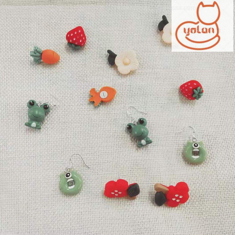 Đôi khuyên tai kiểu dáng hoạt hình dễ thương thời trang