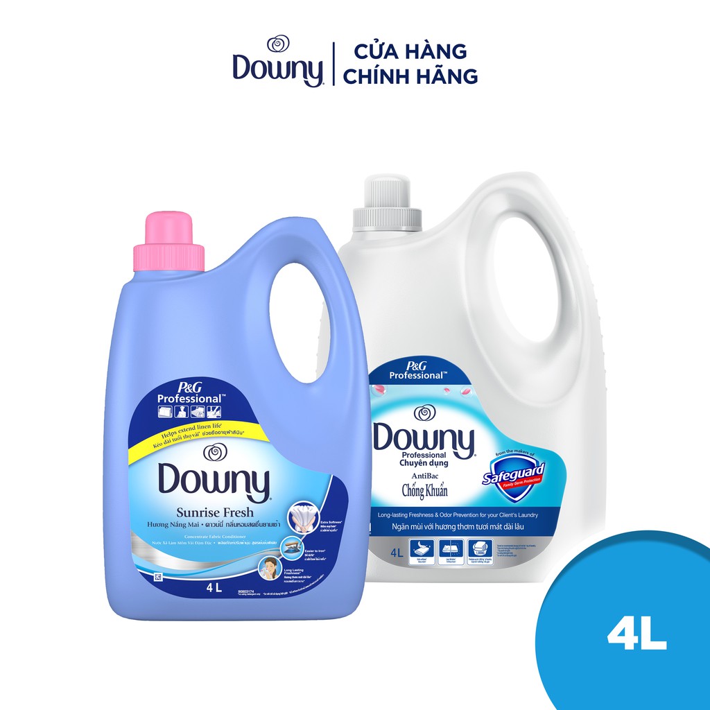 Nước Xả Vải Downy Chuyên Dụng Chai Lớn Tiết Kiệm 4L Mới
