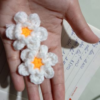 Hoa xuyến chi 2hoa/1cap bền đẹp chất liệu Len,,............