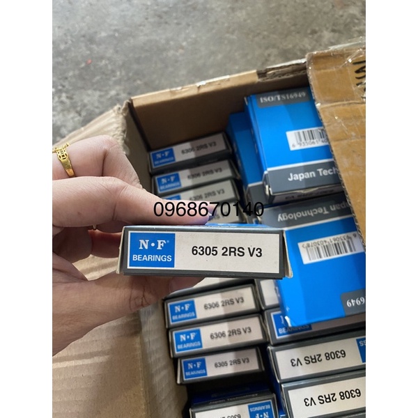 Vòng bi NF 6300,6301,6302,6303,6304,6305-2rs  NF nhật mới