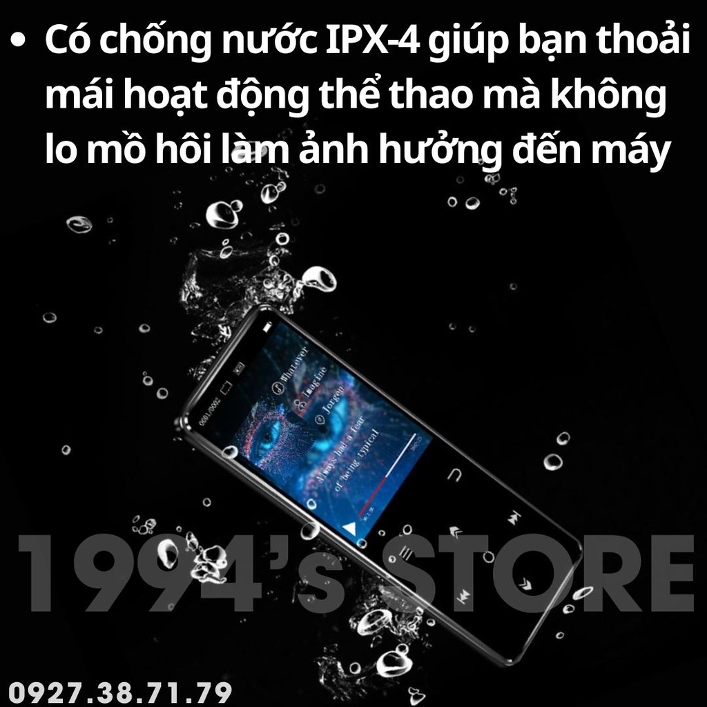[SẴN] Máy nghe nhạc Benjie K11 (Benjie A12) Bluetooth 5.2 VERSION 2023 Lossless Hifi màn hình cong 2,5D - Cảm ứng