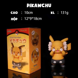 Mô hình Pikachu x Kaws siêu đáng yêu