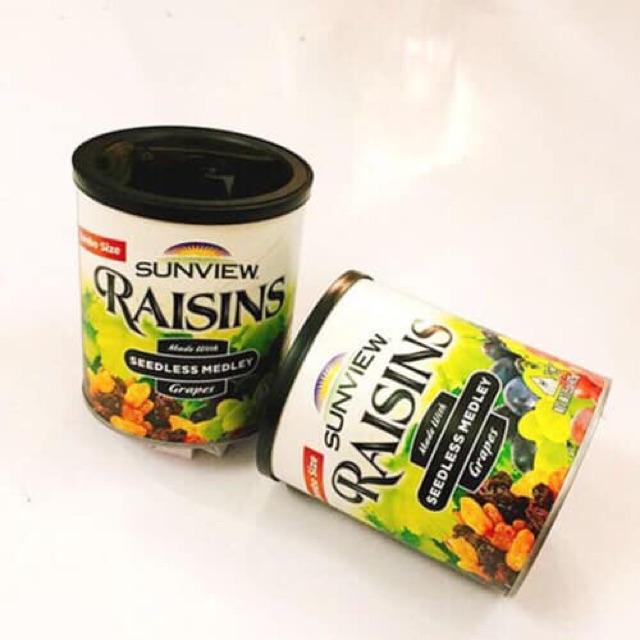 Nho khô Sunview Raisins Mỹ 425g ( giá sỉ)