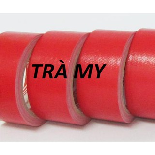 Cả Cây Băng Keo Vải đỏ Siêu Dính