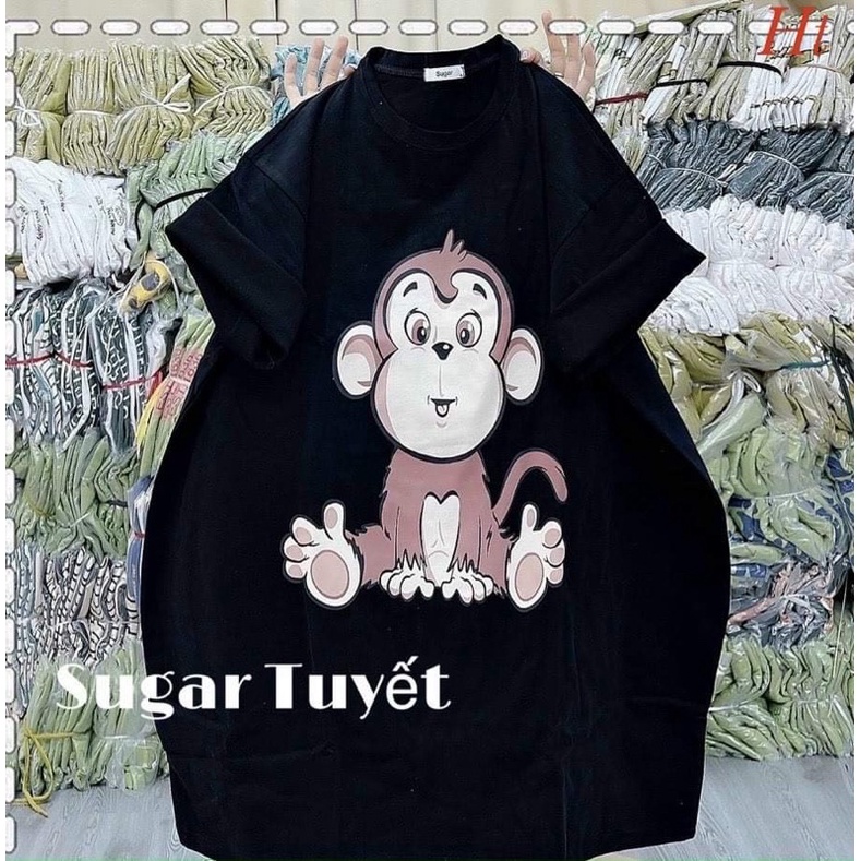 Áo phông khỉ ngồi HT12