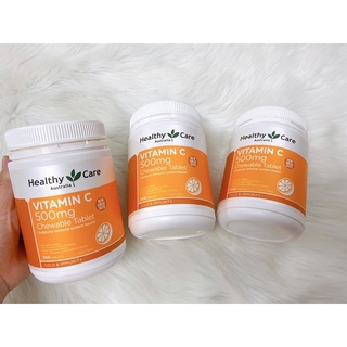 [Hàng Úc] Viên uống Healthy Care Vitamin C 500mg -500 viên.