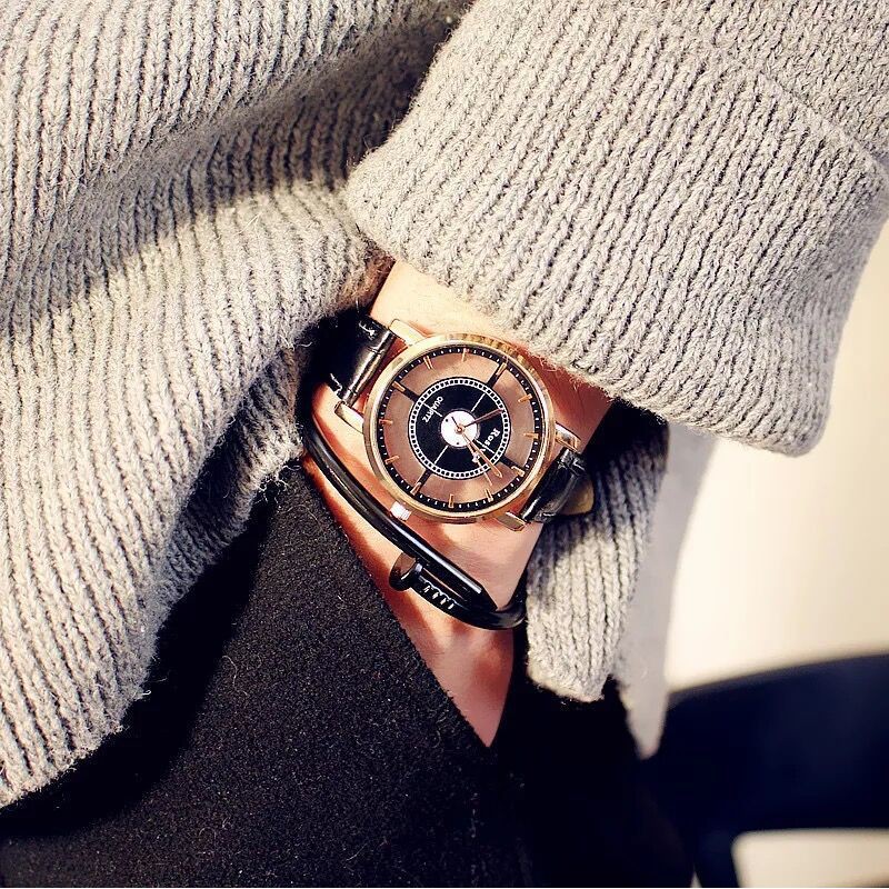 Đồng hồ thời trang nam nữ ROSIVGA dây da đẹp, kiểu dáng độc lạ | BigBuy360 - bigbuy360.vn