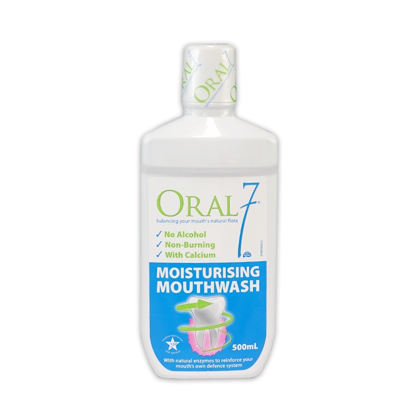 Nước Súc Miệng Giữ Ẩm ORAL7 Dùng Cho Người Khô Miệng 500ml