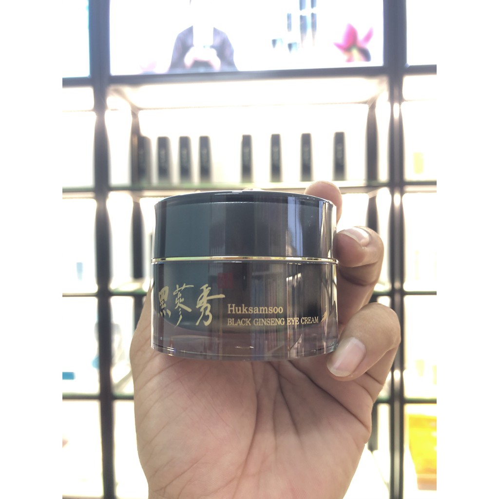 [HÀNG CHÍNH HÃNG] KEM MẮT NHÂN SÂM ĐEN HUKSAMSOO BLACK GINSENG EYE CREAM - LÀM TRẮNG VÀ CHỐNG LÃO HÓA VÙNG MẮT